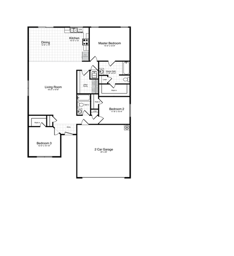 the floor plan of the house in the wild